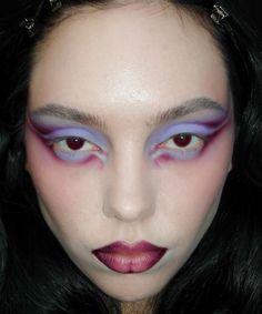 Alternative Makeup Looks, Funky Makeup, Expensive Makeup, Makeup Portfolio, Makeup Nails Art, Purple Makeup