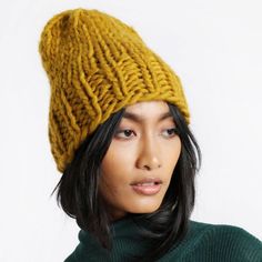 Elevate your winter wardrobe with our Hipster Beanie Hat, a stylish and roomy beanie designed to keep you warm while making a bold statement. Crafted from high-quality, super soft, and chunky yarn, this hat features a tall fit that suits both men and women, making it the perfect accessory for anyone looking to add a touch of flair to their outfit. One of the standout features of this beanie is the custom color option. Choose from a variety of colors to create a beanie that perfectly matches your Hipster Beanie, White Lipstick, Hipster Hat, Lion Pattern, Wool And The Gang, Handmade Beanies, Chunky Knit Hat, Handmade Hat, Knitting Kits