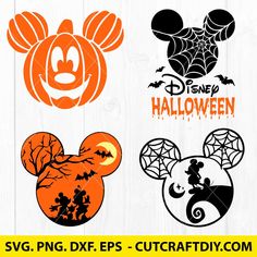 mickey mouse halloween svg cut files