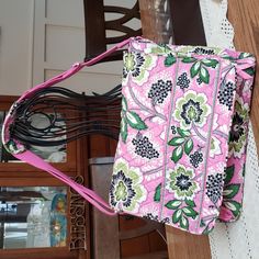 Nwt Vera Bradley (Priscilla Pink) Pattern, Large Crossbody Messenger Bag. Nwt, Non Smoking, Pet Free Home. Excellent Condition, Spotless. 12" Tall, By 15" Wide, By 4.5" Deep. Sturdy Over Shoulder Adjustable Crossbody, With Extra Quilted Moveable Strap For Comfort. Large Capacity Inner Section With 3 Organizational Slip Pockets And 3 Pen Or Pencil Slip Pockets. Perfect For Laptop And Files. Front Clip Closure And Two Zippered Privacy Pockets. Beautiful Chrome Vera Bradley Hardware. Pink Square Bag For Everyday Use, Pink Rectangular Satchel For Everyday Use, Pink Square Satchel For Everyday Use, Pink Satchel With Removable Pouch For Everyday, Pink Satchel With Adjustable Strap For Everyday Use, Pink Square Satchel With Detachable Strap, Pink Square Satchel For Everyday, Rectangular Pink Satchel For Everyday Use, Pink Pouch Shoulder Bag For Everyday Use