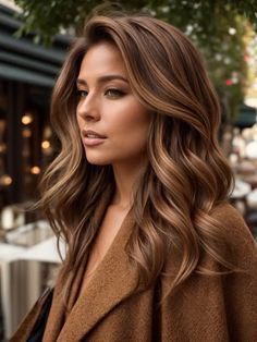 Honey Brown Hair Color, Easy Hair Color, Honey Brown Hair, Dreamy Aesthetic, Hair 2024