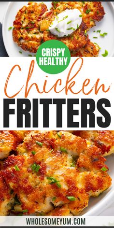 Chicken Fritters Weight Watchers Cheesy Chicken Fritters, Broccoli Chicken Fritters, Low Carb Chicken Fritters, Cheesy Chicken Fritters Recipe, Cheesy Keto Chicken Fritters, Ground Chicken Recipes Healthy Low Carb, Low Carb Ground Chicken Recipes, Breakfast Chicken Recipes, Low Carb Dinner Recipes For Family