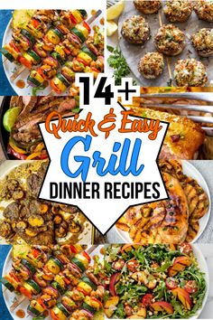 No time to cook? Think again! Our quick and easy grill dinner recipes are perfect for busy weeknights. Get delicious meals on the table in no time! #QuickGrillRecipes #EasyDinnerIdeas #GrillMeals #WeeknightDinner #FastFood #HealthyDinnerIdeas #QuickRecipes #HolidayCooking #EasyMeals #DinnerForTwo #ComfortFood American Cuisine Recipes, Grill Dinner, Easy Grill, Grilled Dinner Recipes, Easy Grilling, Grilled Dinner, Beef Casserole Recipes, Cuisine Recipes, Easy Cooking Recipes