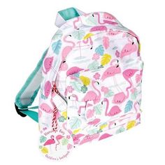 Elephant Backpack, Flamingo Bag, Preschool Backpack, School Lunch Bag, Nursery Bag, Flamingo Decor, Toddler Bag, Dog Backpack