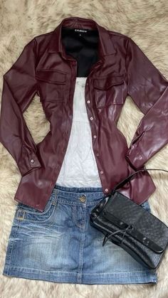 00s Mode, Moto Biker Jacket, Downtown Outfits, Fashion Mistakes, Swaggy Outfits, Looks Chic, Really Cute Outfits