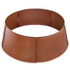 a large brown leather belt on a white background with clippings to the side