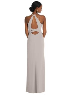 Bridesmaid dresses and formal gowns; plus perfectly color-matched accessories including men's ties. View the collection, locate a retailer. Cross Cutout, Crepe Maxi Dress, Dessy Collection, Halter Gown, Trumpet Skirt, Infinity Dress, Dress Order, Halter Maxi, Stretch Satin