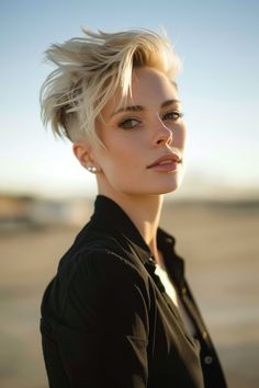 Pixie Balayage, California Blonde Hair, California Blonde, Girls Haircut, Witch Wardrobe, Choppy Pixie, Intricate Hairstyles, Silver Haired Beauties, Blonde Hair Ideas