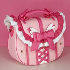 Kawaii Bag, Girly Bags, Kawaii Accessories, Pretty Bags, Sweet Lolita, Cute Purses, Alternative Outfits, Really Cute Outfits