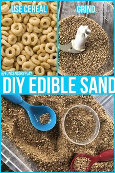 Infant Sensory Table Ideas, Cornmeal Sensory Bin, Taste Safe Crafts, Daycare Sensory Bins, Sensory Table Ideas For One Year Olds, Sensory Play For 11 Month Old, Messy Play With Food, How To Make Sensory Toys, 2 Year Sensory Bin Activities