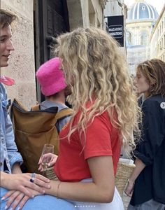 Blonde Curly Hair, Blonde Curls, Blonde Hair Looks, Surfer Girl, Dream Hair, Pretty Hairstyles, Wavy Hair, Hair Goals, Hair Looks