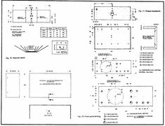 some diagrams for different types of circuiting and other electronic devices, including the control panel