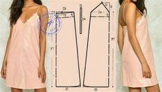 Fotos De Lydia Navarro En Coser 579 Lingerie Patterns, Sleepwear Fashion, Sewing Lingerie, Diy Sewing Clothes, Clothes Sewing Patterns, Fashion Sewing Pattern, Mini Dress Casual, Diy Dress