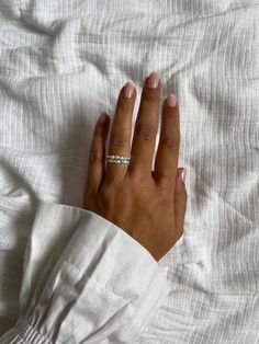 ✨ All our products are handmade, with lots of love and individually designed for you ✨ our minimalist rings are eye-catching and a perfect gift for any occasion ✨ You can stack them wonderfully with other rings from our shop ✨ We offer flexible ring sizes, thanks to the elastic band, the ring fits every finger ✨ the freshwater pearls are a natural product and may vary slightly in shape and colour ✨ Feel free to follow us on Instagram for more pictures: aurorajuwel Everyday Stackable Pearl Ring, Minimalist Stackable Adjustable Pearl Ring, Adjustable Stackable Minimalist Pearl Ring, Dainty Pastel Jewelry As Gift, Dainty Pastel Jewelry For Gift, Dainty Pastel Jewelry Gift, Pastel Dainty Jewelry For Gift, Minimalist White Pearl Birthstone Ring, Minimalist Everyday Stackable Pearl Ring