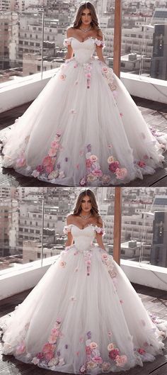 #quinceaneradress #ballgown White Princess Quinceanera Dress, Princess Tulle Wedding Dress For Quinceanera, White Ball Gown For Sweet 16, Tulle Ball Gown Quinceanera Dress For Wedding, White Princess Gown For Prom Season, Tulle Ball Gown For Quinceanera, White Ball Gown For Quinceanera, Princess Style Quinceanera Ball Gown With Tulle Skirt, Quinceanera Tulle Ball Gown Wedding Dress