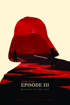 the poster for star wars episode ii