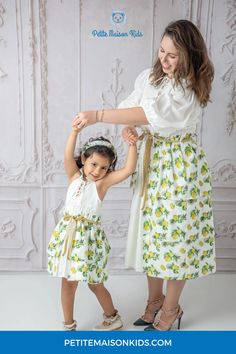 Step into sunny-day style with the Amalfi Lemon Mom Dress. Crafted from lightweight and breathable linen, this dress offers the perfect combination of comfort and style for the summer season. Lemon Prints, Lemon Print, Mom Dress, Perfect Harmony, Precious Memories, Mother And Daughter, Print Style, Printed Linen, Family Photoshoot