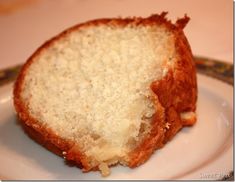 a close up of a piece of bread on a plate