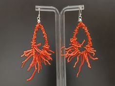 Hi, nice to meet you! Beautiful and original, entirely handmade earrings made with real Sardinian red coral and 925 white silver. CHARACTERISTICS: Main stone: Real Sardinian coral, 1st choice coralium rubrum. Red. Other stones: Absent. Earrings Length: 9.0cm/3.54" Pair weight: 10.2 gr / 51 CT. Metal: 925 silver, legal hallmarks present. Produced in: Torre del Greco. Product category: 925 silver jewellery. Your jewel will be accompanied by a guarantee certifying the veracity of the same and elega Coral Pendant, Handmade Jewel, 925 Silver Jewelry, Red Coral, Cuff Earrings, White Silver, Handmade Earrings, Women's Earrings, 925 Silver