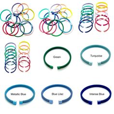 - Inner diameter: 2.5” - Flexible wire material - Fits small to medium wrists Yellow Violet, Wire Bracelets, Wire Bracelet, Metallic Blue, Online Jewelry Store, Green Turquoise, Blue Bracelet, Lilac, Handmade Jewelry