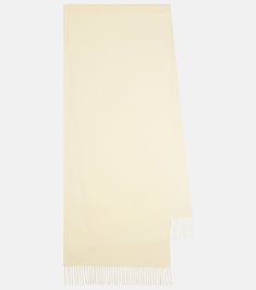 Cocooning cashmere scarf | Loro Piana Classic Solid Cashmere Scarves, Classic Pashmina Scarf, Loro Piana, Cashmere Scarf, Color Names, Comfortable Fashion, Color Design, Cashmere, White