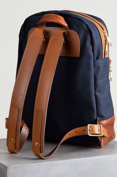 Heritage Canvas and American Bison Leather Backpack Leather-backed Backpack For Everyday Use, Casual Canvas Leather-trimmed Backpack, Functional Leather-backed Backpack For Daily Use, Travel Bagpack, Pattern Leather Bag, Travel Leather-trim Coated Canvas Backpack, Handmade Leather Bag Woman, Yellow Leather Bag, Rugged Leather-backed Backpack For Adventure