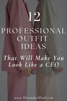 Dressing for success is not just a cliché. It really can impact how you are perceived in the professional world. Here are 12 professional outfit ideas that will instantly elevate your appearance and make you look like a boss. #bananarepublicpartner #affiliate #workoutfitswomen #officeoutfitswomen #classyoutfits #officewear #cuteoutfits #businesscasualoutfits #corporatebaddie #stylishoutfits #workoutfits #officebaddieoutfits #trendyofficeoutfits Executive Professional Outfits Women, Boss Babe Office Outfits, Power Business Woman Style, Womens Professional Fashion Business, Power Work Outfits Women, Executive Business Attire For Women, Winter Business Professional Outfits For Women, Bold Business Outfit, Executive Interview Outfit