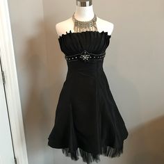 Brand New With Tags! 2000 Dress Early 2000s, Musical Dress To Impress, 2000 Dress, 2000s Dresses, Musical Dress, Black Summer Dress, Cute Black Dress, 2000s Clothes, Summer Black Dress