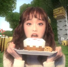 Chuu Profile Picture, Chuu Core, Kpop Minecraft, Prequel Aesthetic, Aesthetic Minecraft, Chuu Loona, Olivia Hye, Memes Kpop, Girl Talk