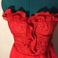 New With Tag ,32 Inches In Length B-34w-24 Red Ruffled Mini Dress For Prom, Dresses Hoco, Red Cocktail, Red Cocktail Dress, Red Dresses, Colorful Dresses, Cocktail Dress, Mini Dress, Womens Dresses