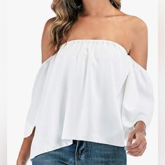 Product Details Fabric Type Chiffon Feature: Off Shoulder Crop Top Sexy Off Shoulder Blouse, Size - Small Summer Off-shoulder Blouse For Brunch, Flowy Off-shoulder Blouse For Brunch, Flowy Off-shoulder Blouse For Vacation, Elegant Off-shoulder Top For Vacation, Elegant Off-shoulder Vacation Top, Stretch Summer Blouse For Day Out, Flowy Off-shoulder Beach Top, Flowy Off-shoulder Top For Beach, Elegant Off-shoulder Beach Top