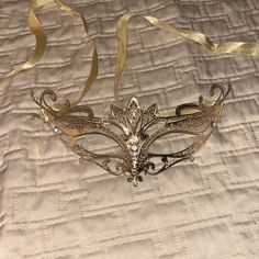 Gold Rhinestone Mask Gold Masquerade Mask, Masquerade Ball Mask, Masquerade Mask, Masquerade Ball, Gold Rhinestone, Face Mask, Mask, Women Accessories, Gold