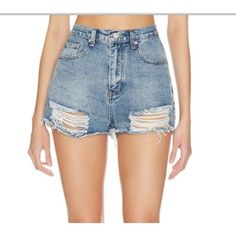 Nwt Superdown Revolve Simi High Rise Distressed Frayed Denim Jean Shorts Size 25 Brand New With Tags! 100% Cotton High Rise Jean Shorts With Frayed Hem And Distressing. 13" Waist 11" Rise 1.5" Inseam Cl154 High Rise Distressed Medium Wash Bottoms, Distressed High Rise Medium Wash Bottoms, Ripped High Rise Light Wash Bottoms, High Rise Ripped Light Wash Bottoms, Ripped High Waist Medium Wash Bottoms, Distressed Denim Cutoff Bottoms, High Rise Ripped Medium Wash Shorts, Distressed Medium Wash Cutoff Bottoms, Ripped Dark Wash Short Bottoms