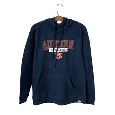 Blue 84 Auburn Tigers Sweatshirt Hoodie Mens Medium Navy Blue College Cotton New Features: Long Sleeve Pullover Style Auburn Tigers Logo Kangaroo Pocket Adjustable Drawstring Hooded Cotton, Polyester Size: Mens M Measurements: Length 25.5 In / 65 Cm Bust 20 In / 51 Cm Condition: New With Tags Pullover Classic Comfortable Relaxed Fall Winter Warm Cozy Comfy Everyday Closet Active Exercise Athletic Hiking Outdoors Camping Workout Gym Running Walking Exercising Clothes Athleisure Exercise Loungewea Blue Long Sleeve Sweatshirt For Fan Gear, Blue Long Sleeve Sweatshirt For Fans, Collegiate Sweatshirt With Adjustable Hood For College, Collegiate Style Sweatshirt With Adjustable Hood For College, Collegiate Style Sweatshirt With Adjustable Hood, Collegiate Fall Sweatshirt With Kangaroo Pocket, Blue Fan Apparel Sweatshirt For Fall, Blue Hooded Hoodie For Sports Season, Collegiate Blue Hoodie With Letter Print