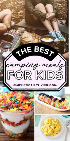 camping meals for kids Gluten Free Camping Recipes, Campfire Snacks For Kids, Kids Camping Food Ideas, Camping With Kids Food, Easy Camping Meals For Kids, Campfire Veggies, Camping Foods Easy, Camping Spaghetti, Camping Meals Kids