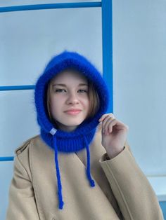 Wool balaclava Fluffy hood is the trend of 2022/2023 This is a handy accessory that won't ruin your hair and keep you warm in cold weather. You will be comfortable and comfortable. Mink yarn is very warm and pleasant. One size fits all  Fits most head sizes from 20 to 24 inches (56-60 cm). Balaclava color  22   You can order it in any other size or color. Various colors in the attached file.      PLEASE NOTE: Actual colors may slightly differ depending on your computer monitor! On order within 7-14 days. ▬ Material: mink wool and angora yarn. ▬ CARE ▬ Hand or delicate wash only at 30 o with shampoo, dry on a flat surface. All items are pre-washed. ▬ DELIVERY Gift wrap Dispatch within 1-3 business days Express delivery possible * USA: 7-21 business days. * Europe: 7-14 business days. * Unit Women Ski Mask, Wool Balaclava, Aviator Cap, Women Ski, Hat Wool, Full Face Mask, Mask Face, Ski Mask, Skull Cap Beanie