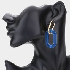 Earring Details: Size : 0.9" X 2.3" Huggie Back Huggie Earrings, Huggies Earrings, Lowest Price, On Sale, Blue