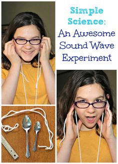 an awesome sound wave experiment for kids to learn how to use ear buds and headphones