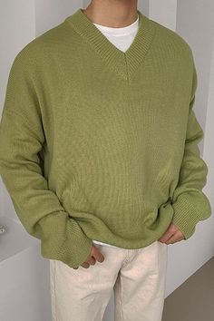 KOODING carries the latest FLYDAY v-neck. KOODING is the global leading shopping website in providing authentic Korean fashion, beauty and lifestyle items, including clothing, cosmetics, shoes, accessories, and bags in affordable, fast, easy, and safe way. Trendy Green Knit V-neck Sweater, Versatile V-neck Sweater For Everyday, Casual Green Knitted V-neck Sweater, Casual Knit V-neck Sweater, Trendy V-neck Sweater For Everyday, Casual Cotton V-neck Sweater, Everyday Knit V-neck Sweater, Casual Green Everyday Sweater, Casual Everyday Green Sweater