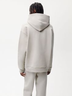 THIS HOODIE IS MADE FROM 420 GSM HEAVYWEIGHT COTTON, AND IS TREATED WITH PEPPERMINT OIL (PPRMINT™) FOR ITS ANTI-ODOR PROPERTIES. THE FABRIC IS BRUSHED ON THE INSIDE FOR A SOFT FEEL. Gray Hoodies, Heavyweight Hoodie, Eco Clothing, Peppermint Oil, Natural Plant, Organic Cotton Fabric, Cotton Hoodie, Sustainable Clothing, Mini Me