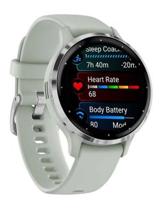 Built In Speakers, Silicon Bands, Garmin Watch, Cream And Gold, Heart Rate, Smartwatch, Arm Band, Wi Fi, Smart Watch