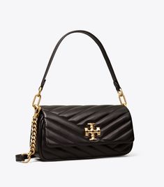 Women's Designer Handbags New Arrivals | Tory Burch | Tory Burch Tory Burch Kira Chevron Bag, Tory Burch Kira Chevron, Kira Chevron, Tory Burch Purse, Tory Burch Kira, Chain Strap Bag, Womens Designer Handbags, Flap Shoulder Bag, Tory Burch Handbags