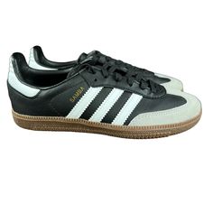 Adidas Samba Og C Vegan Black Grey White Shoes Gz8349 Youth Boy's Sizes 11k - 2 Y New With Box. Adidas Samba Og, Shop Small Business, Adidas Samba, White Shoes, Black Adidas, Boys Shoes, Top Rated, Black Grey, Kids Boys