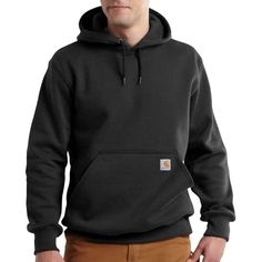 Rain Defender® Loose Fit Heavyweight Sweatshirt | REG | Carhartt Summer Clearance Sale, Men Carhartt, Carhartt Mens, Outerwear Women, Hand Warmers, Black Hoodie, Hooded Sweatshirt, Mens Sweatshirts, Pullover Hoodie