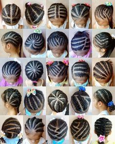 Styles Of Braids, Corn Row, Childrens Hairstyles, Cornrows Styles