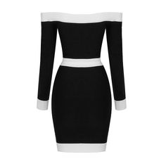 Product Description: Elegant Off Shoulder Long Sleeve Mini Knit Bodycon Bandage Dress Size Chart: Size (cm) XS S M L BUST 66-70 70-74 74-78 78-82 WAIST 56-60 60-64 64-68 68-72 HIGH HIP 76-80 80-84 84-88 88-92 LOW HIP 83-87 87-91 91-95 95-99 Size (inch) XS S M L BUST 26-27.6 27.6-29.1 29.1-30.7 30.7-32.3 WAIST 22-23.6 23.6-25.2 25.2-26.8 26.8-28.3 HIGH HIP 30-31.5 31.5-33.1 33.1-34.6 34.6-36.2 LOW HIP 33-34.5 34.5-36 36-37.5 37.5-39 UK 4-6 6-10 10-12 12-14 USA 0-2 2-4 6-8 10-12 Europe 32-34 34-38 Fitted Black Sweater Dress, Fitted Black Mini Sweater Dress, Black Fitted Mini Sweater Dress, Fitted White Sweater Dress For Night Out, Chic Black Bodycon Sweater Dress, Black Fitted Sweater Dress For Evening, Elegant Black Fitted Sweater Dress, Fitted Knee-length Sweater Dress For Evening, Fitted Black Sweater Dress For Night Out