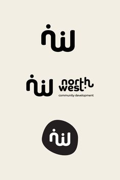 the logos for north west community development