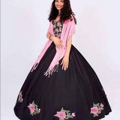 Include Crinoline And Rebozo Black Full Skirt Wedding Dress, Black Full Skirt Dress For Gala, Black Dresses With Voluminous Skirt For Evening, Black Full Skirt Evening Dress, Black Voluminous Skirt Evening Dress, Black Wedding Dress With Voluminous Skirt, Quincenera Dresses, Quinceñera Dresses, Dress Designer