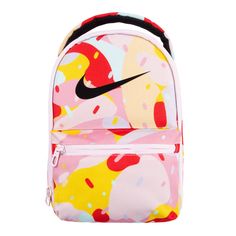 New With Tags Nike Insulated My Fuel Lunch Bag. Bag Features Lightweight, Durable Fabric 1 Exterior Zip Pocket At Front Food Grade Peva Lining Helps Keep Internal Contents Warm Or Cold Nike Print And Swoosh Logo Bag Details 10.75”H 7"W 4.5"D Body: Polyester Lining: Food Grade Peva Zipper Closure Hand Wash Imported Multicolor Bags For Daycare And Back To School, Multicolor Bags For Playtime And Back To School, Cute Multicolor Lunch Bag For Travel, Fun Multicolor School Bags, Red Nike School Bag, Cute Multicolor Lunch Bag For End Of School Year, Playful Pink Bag For Daycare, Playful Pink Lunch Bag For Back To School, Cute Multicolor Lunch Bag For Playtime