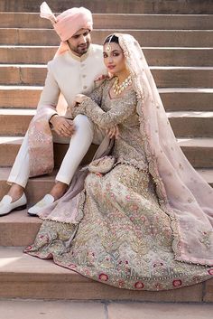 Elegant Wedding Sherwani With Sheer Dupatta, Festive Sherwani With Sheer Dupatta For Wedding, Festive Wedding Sherwani With Sheer Dupatta, Semi-stitched Wedding Dresses, Bollywood Style Wedding Sherwani With Sheer Dupatta, Traditional Marriage Sets With Intricate Embroidery, Floor-length Wedding Dress For Eid, Traditional Gown With Zari Work For Marriage, Anarkali Wedding Dress With Pallu